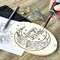 Wood Burning Kit for Beginners - Deluxe Pyrography Wood Engraving Art Kit with Burner Pen, Stencils, Watercolor Paints - 48 Piece DIY Woodburning Tool Kit for Adults and Kids 12 x 9 x 1.5 inches